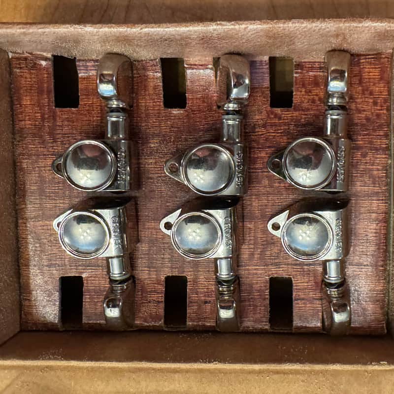 1980s Grover Grover 102N Rotomatics Machine Heads, 3 A-Side, N…