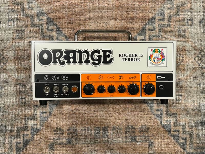 Orange Rocker Terror 15- Present - White image 1