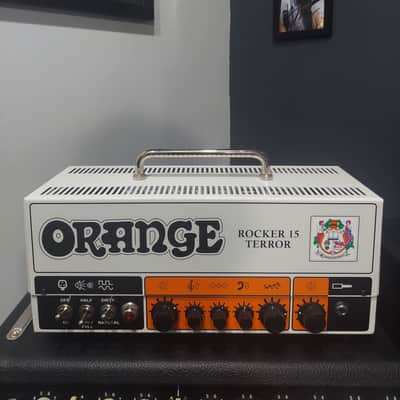 Orange Rocker 15 Terror 2-Channel 15-Watt Guitar Amp Head 2018 - Present - White image 1