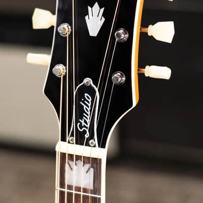 Epiphone J-200 Studio Acoustic/Electric Guitar - Antique Natural image 6