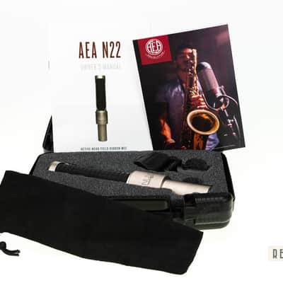 AEA N22 NUVO Near Active Ribbon Microphone - silver image 4