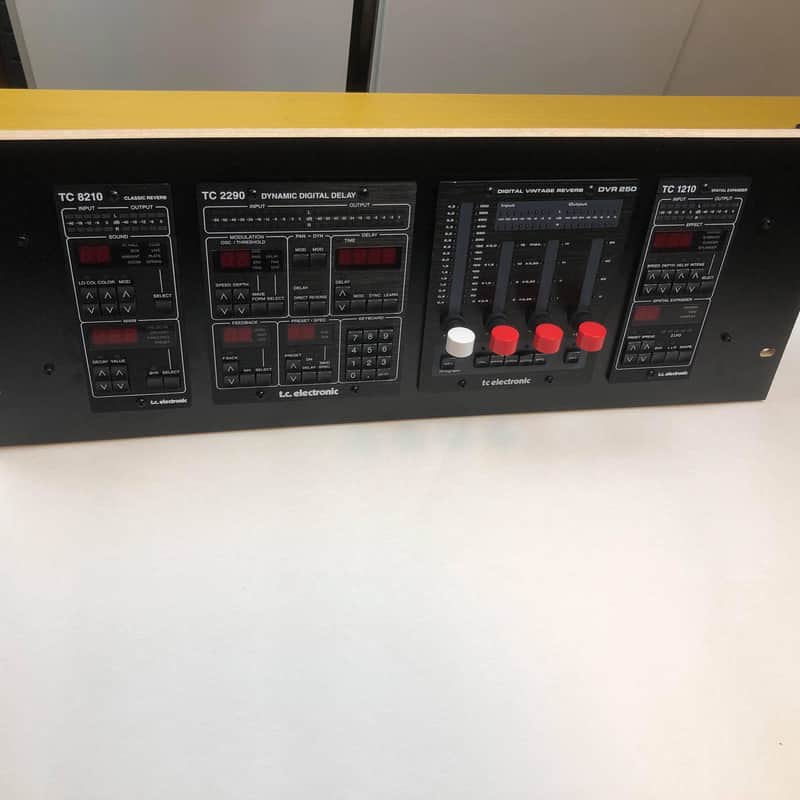 TC Electronic DVR250 TC1210 TC2290 TC8210 Black