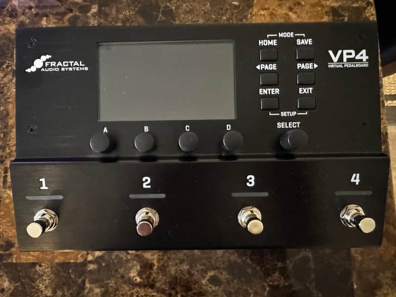 Fractal Audio VP4 Virtual Pedalboard Black image 1