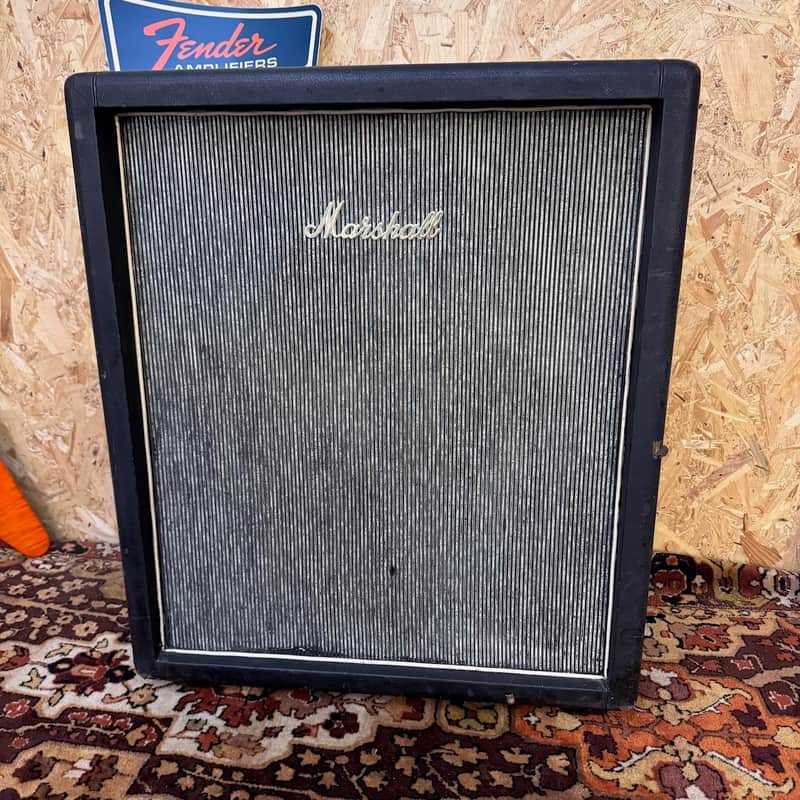 Vintage 1968 Marshall Pinstripe 1x18 Bass Guitar Amplifier Cabinet G18C *1960s* image 1