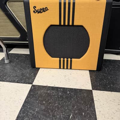 Supro 1822R Delta King 12 15-Watt 1x12" Guitar Combo 2021 - Present - Tweed / Black Stripes