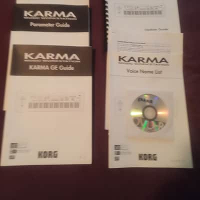 Korg Karma 2000s - Red with Manuals! image 8