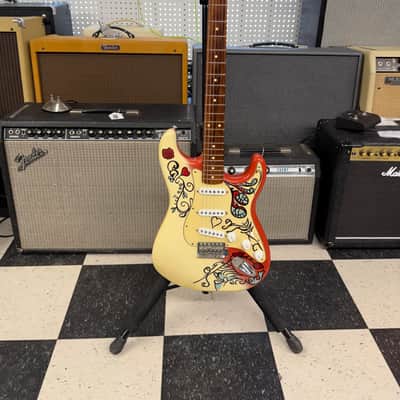 Fender Jimi Hendrix Artist Series Signature Monterey Stratocaster 2017 - 2018 - Monterey Graphic image 4