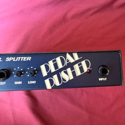 INSANELY RARE Uptown Technologies Pedal Pusher 1-in 8-out Instrument Distribution System Multi Amp ‘90s GREAT RADIAL JD7 ALTERNATIVE image 13