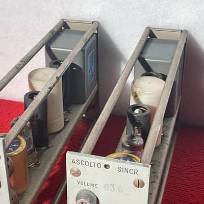 AMPEX  PAIR TUBE AMPLIFIER VINTAGE ( simil EMI ) image 4