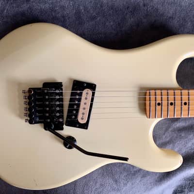 Kramer USA Baretta 1986 - Cream w. matching headstock (Rare) image 2