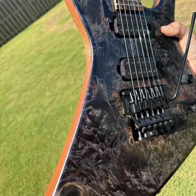 TW Smith Guitars Arch 2025 - Black maple burl Bild 15