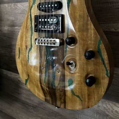 Dorweiler Custom Black Limba and Malachite HSH image 7