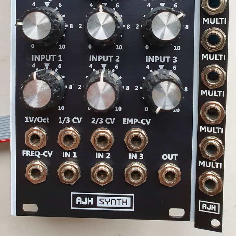 AJH Synth Minimod Transistor Ladder Filter “Dark Edition” + La…