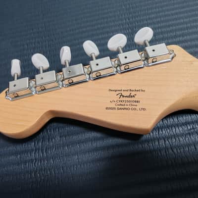 *NEW IN BOX* 2025 Squier Hello Kitty Japan Domestic Market Limited Edition - Black image 10