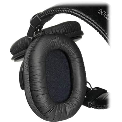 Sony MDR-7506 Professional Folding Headphones, Bundle with Remote Audio Ear Pads for Sony MDR-7506 Headphones, Pair image 7