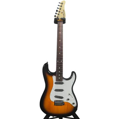 2016 Schecter USA Custom Shop Traditional SSS - 2-Tone Sunburst image 2