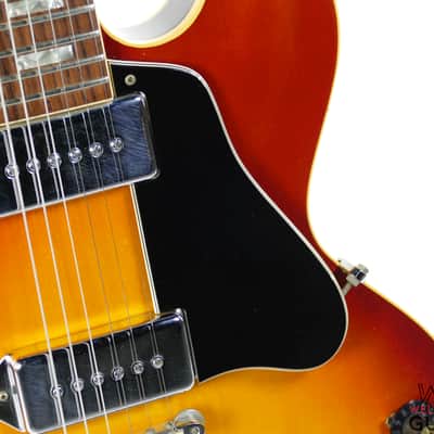 1968 Gibson ES-330 No F-Holes Employee Made Sunburst w/ OHSC image 16