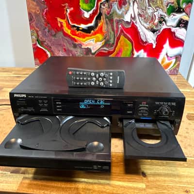 Philips CDR785 Black Triple 3 CD Changer Dubbing Recorder CD-R/RW With Remote image 3