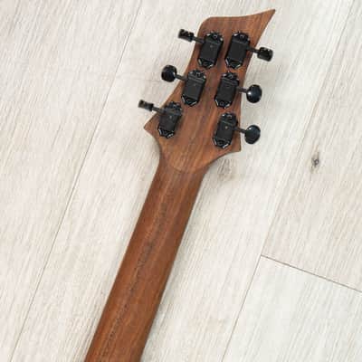 Fibenare Erotic Dalmat Guitar, Ebony Fretboard, 5A Poplar Burl Top, Anniversary Cherry Burst image 9