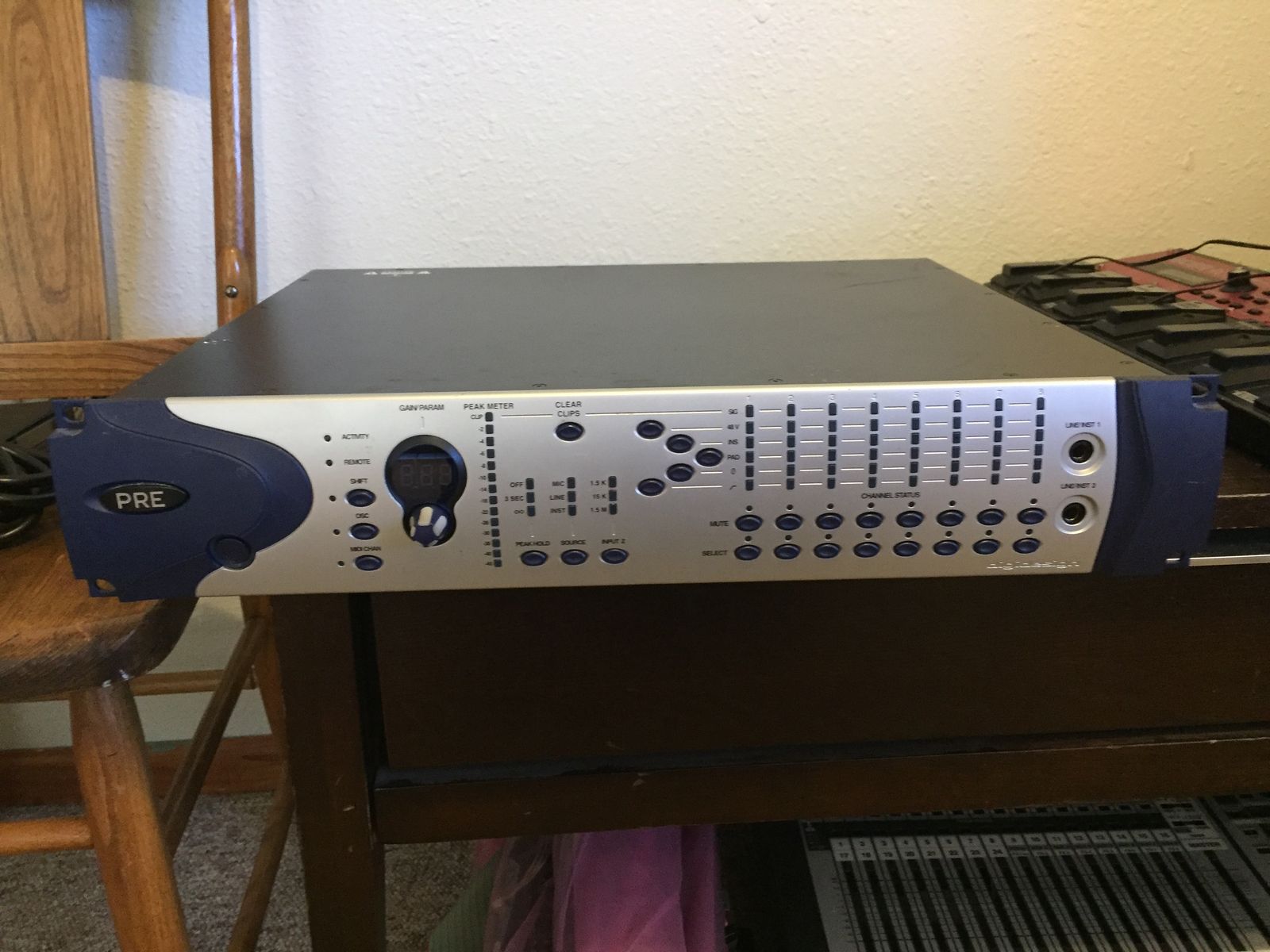 Digidesign PRE 8-Channel Remote Controlled Mic Preamp | Reverb
