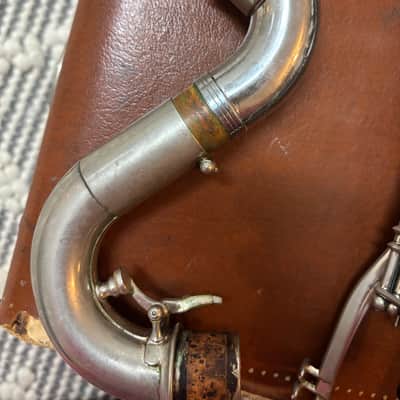 Selmer Vintage Paris Bb Bass Clarinet to Low Eb - Grenadilla Wood image 3