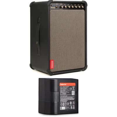 Positive Grid Spark LIVE 150-watt 2 x 6.5-inch Guitar Amplifier and PA System Bundle image 1