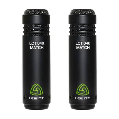 Lewitt LCT 040 MATCH Small Diaphragm Condenser Microphones - Pair image 1