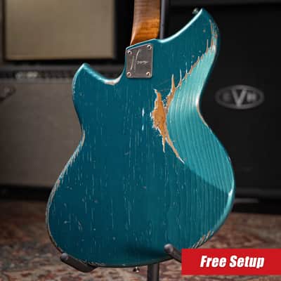Novo Custom Shop Serus J Electric Guitar - Ocean Turquoise with Gig Bag image 2