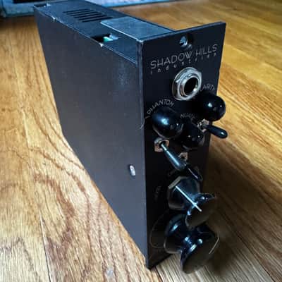 Shadow Hills Mono GAMA 500 Series Mic Preamp Module 2010s - Black image 2