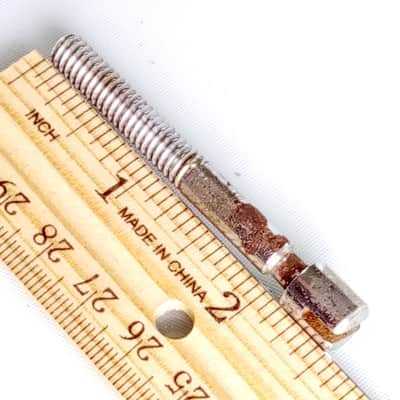 Sonor 45mm/1.75" Slotted T-Rod 1 1/8" Thread Snare/Tom Drum Tension-Lug-Screw F image 2