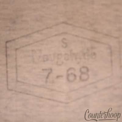 Ludwig Naugahyde Leather 5x14"Ink Snare Drum Case Soft-Shell Vintage 60s July'68 image 5