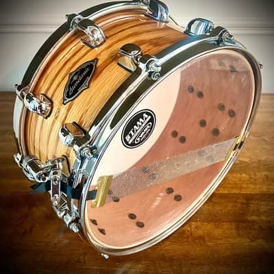 Tama Starclassic 14x7” Bubinga/Birch Snare Drum with Upgraded Tama Dual Strainer System image 14