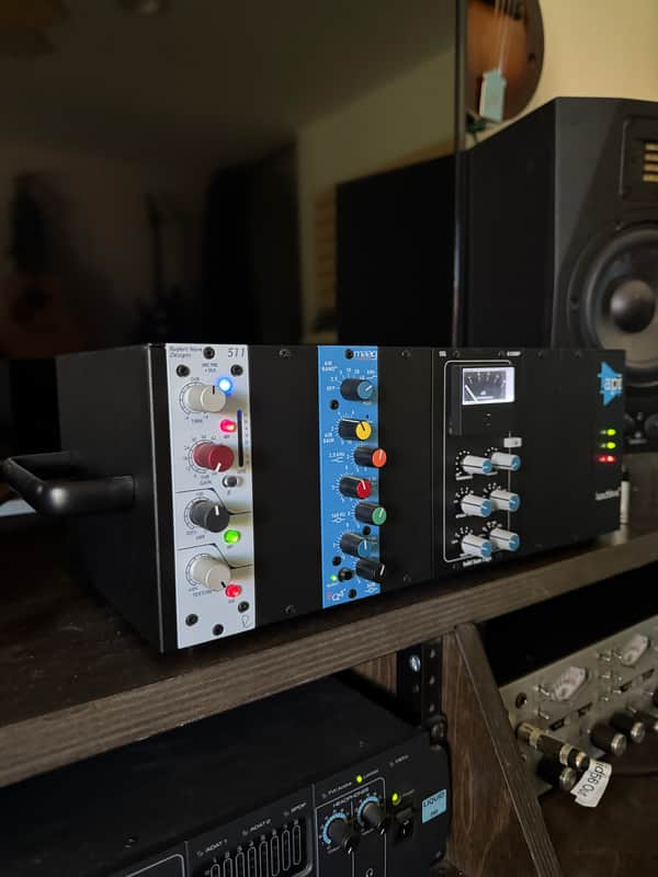 API 500-8B HC 8-Slot Lunchbox with Maag EQ4, Rupert Neve 511, SSl G Bus Compressor, image 1