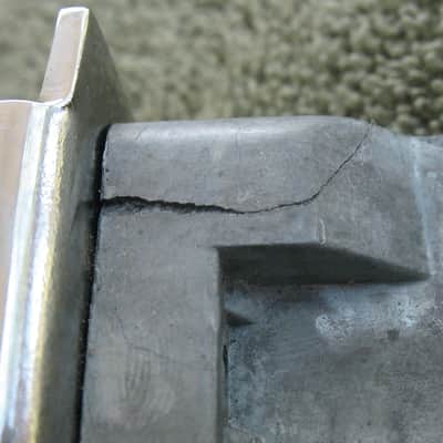 Strat Style Bridge Assembly - Chrome image 2