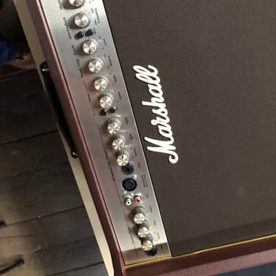Ampli Marshall Acoustic Soloist AS50D 2 canaux 50 Watts 2x8 Electro-Acoustic guitare et voix image 4