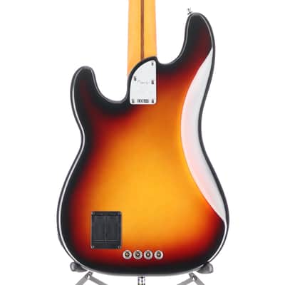 Fender Certified Pre-Owned American Ultra II Precision Bass, Maple Fingerboard, Ultraburst (L8) (03076) image 2