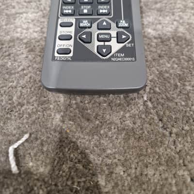 Genuine Panasonic N2QAEC000024 Video Camera Remote Control – Remote Control - Like New w/ Strap image 4