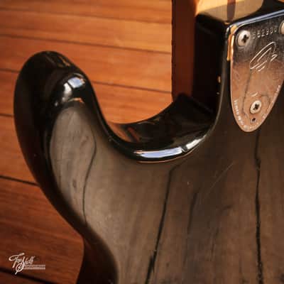 Fender Stratocaster Hardtail Black 1974 image 19