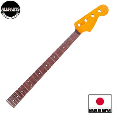Allparts Select Replacement Jazz Bass 32 Inch Scale Conversion Neck Roasted Maple - Licensed by Fender image 1