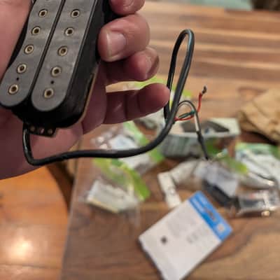 DiMarzio DP820BK D-Activator 8-String Bridge Humbucker 2010s - Black image 3