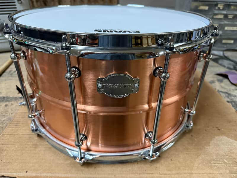 Dallas Drum 14x8 Copper Snare Drum 2026 - Copper image 1