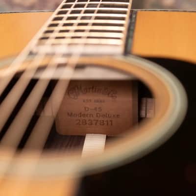 Martin D-45 Modern Deluxe Acoustic with Hardshell Case - Used image 19