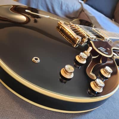 Epiphone Sheraton II Pro [All Black /ES-335] | Serial No. 21051527187 image 16