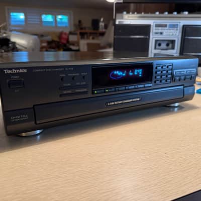 Technics SL-PD8 5 Disc CD Changer Player MASH Optical Out Remote New Belts Works image 4