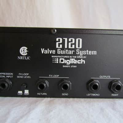 DigiTech 2120 Artist Valve Guitar System - Preamp & Effects Processor image 11
