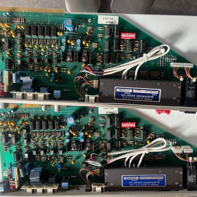 14-Mccurdy LF console 8801E preamps- 90s - dark blue image 5