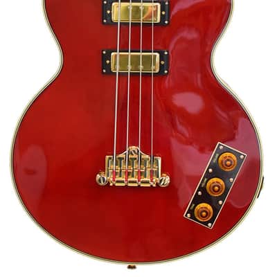 Epiphone Bass Allen Woody Rumblekat Wine Red image 2