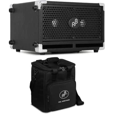 Phil Jones Bass BG-120 Bass Cub Pro 2 x 5-inch 120-watt Bass Combo Amplifier with Carry Bag - Black image 2
