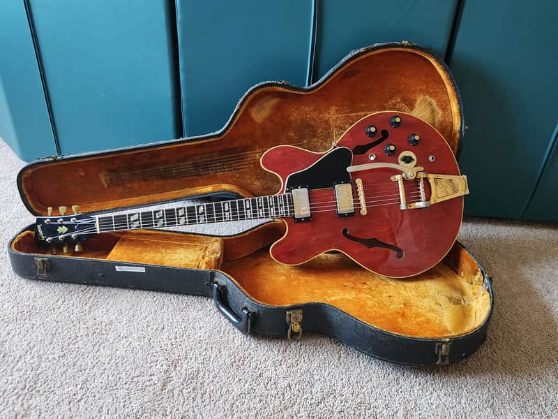 Gibson ES-345TDSV Stereo 1968 - Cherry w/Factory Bigsby image 1