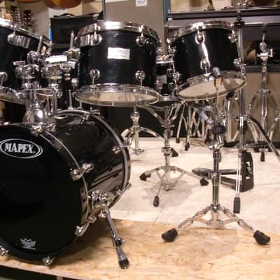 Batterie Jazz Bertrand Renaudin, Mapex Saturn Series 2002 Modified + Hardware image 9
